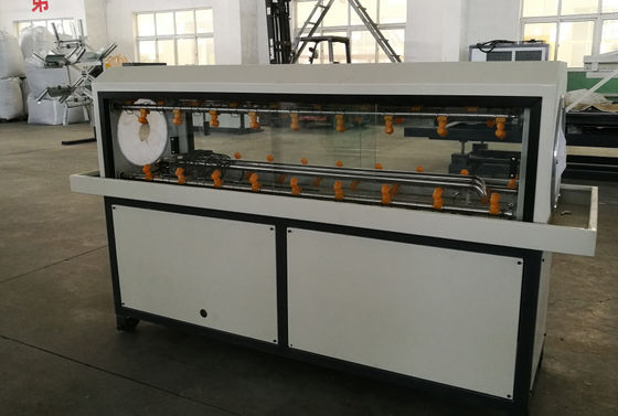 Double Wall 45kw 150kg/H HDPE Pipe Extrusion Line