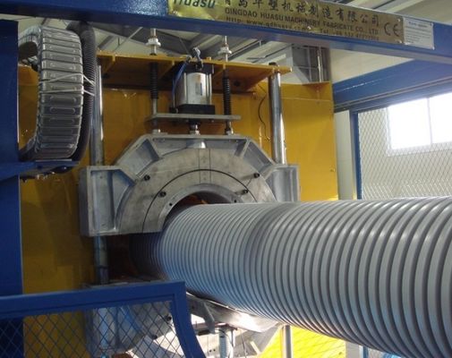 750kg/H OD500mm Double Wall UPVC Corrugated Pipe Line