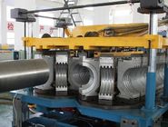 55kw Double Wall HDPE Corrugated Pipe Extrusion Line
