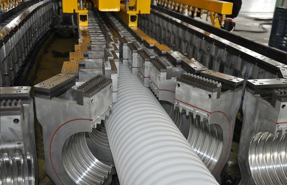 20MT/Day 40Cr Die Head 250mm MPP PE Pipe Extrusion Line