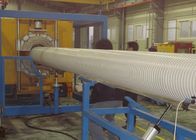 250kg/H Conical Twin Screw PVC Pipe Extrusion Line
