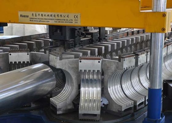 Threading Single Wall Corrugated PVC Pipe Extrusion Line