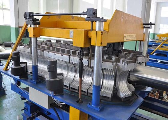 Threading Single Wall Corrugated PVC Pipe Extrusion Line