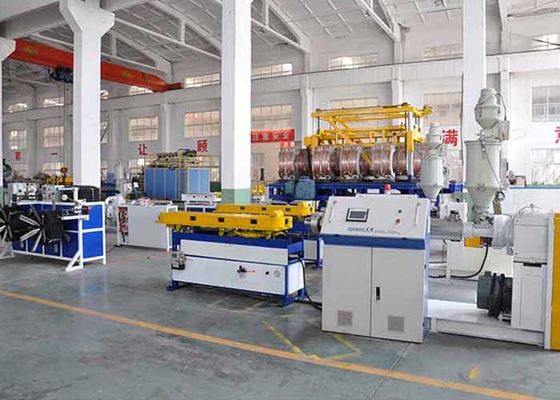 Single Wall Corrugated PP PVC PE Pipe Production Line 80kg/H