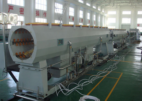 125mm Polyethylene Plain HDPE Pipe Extrusion Line