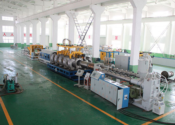 800mm HDPE DWC Corrugated Pipe Making Machine 80rpm