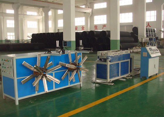 PE HDPE PVC Single Double Wall Corrugated Pipe Making Machine Production Line