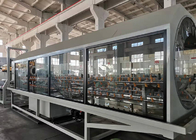 PE/PP/PVC Single Double Wall Corrugated Pipe Extrusion Line With On Line Belling