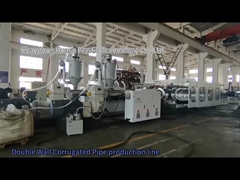 corrugated pipe production line