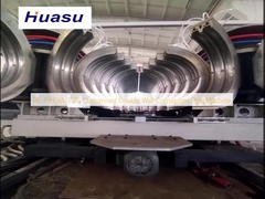 PE, PP, EVA, PVC Customised Double Wall Corrugated Pipe Machine