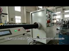 Single wall corrugated pipe  production line