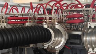 SBG300 High speed spiral pipe production line