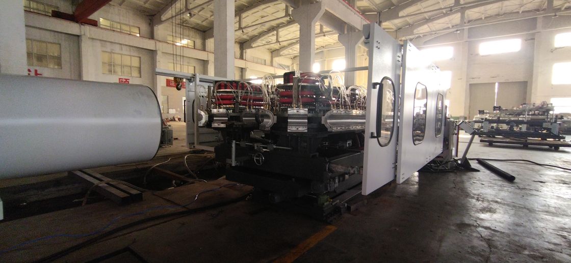 Double Wall Corrugated Pipe Extrusion Line with Max Pipe Diameter 1600mm, Water or Air Cooling, and Barrel Hardness HV>940