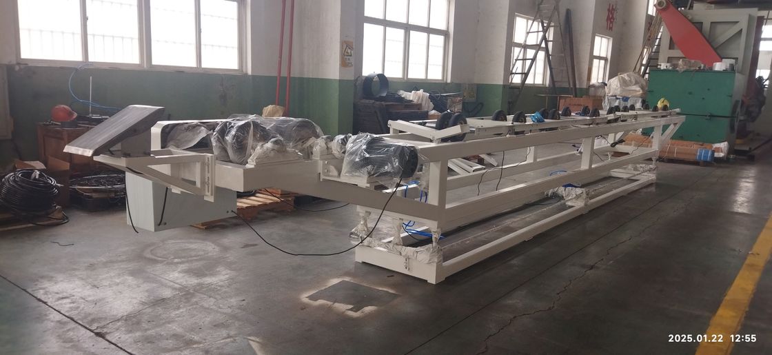 32-1600mm Diameter Double Wall Corrugated Pipe Extrusion Line with Siemens Main Electrical Parts and Water or Air Cooling