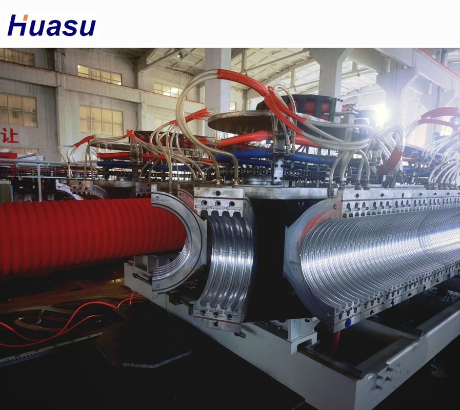 Double Screw Vacuum Forming Type DWCP Production Line With High Speed Performance And PLC Control