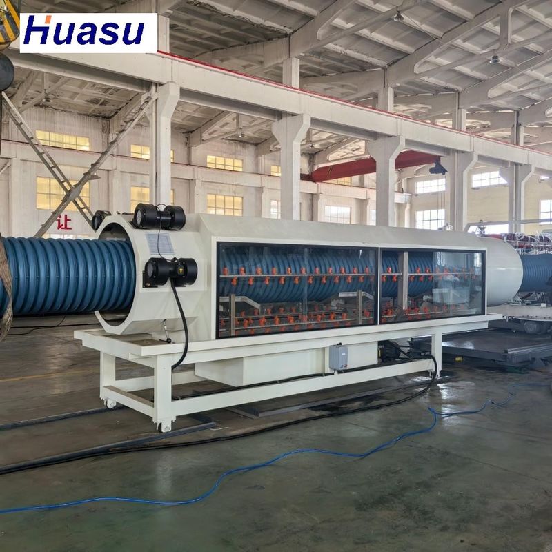 High Productivity DWC Pipe Extrusion Line with 60-2000kg/h Capacity and 32-1600mm Pipe Diameter