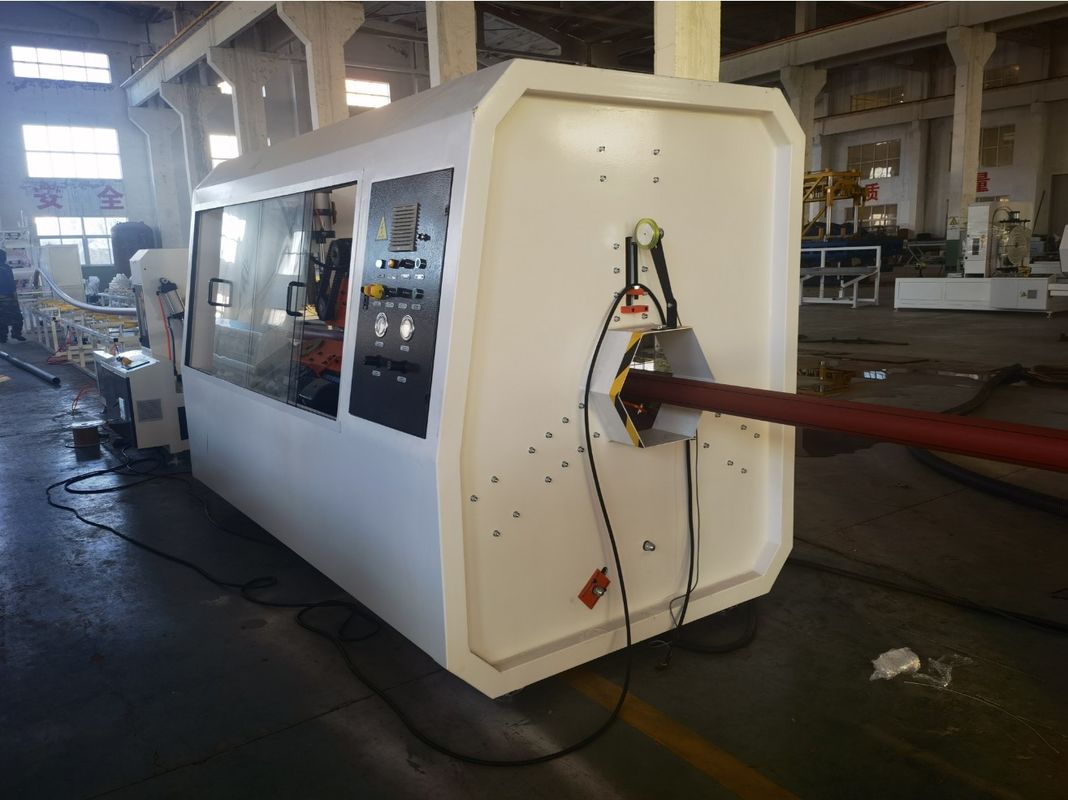 HDPE Pipe Extrusion Line Machine With WEG Motor Siemens Beide Motor For PE PP HDPE PVC Processing Material Selection