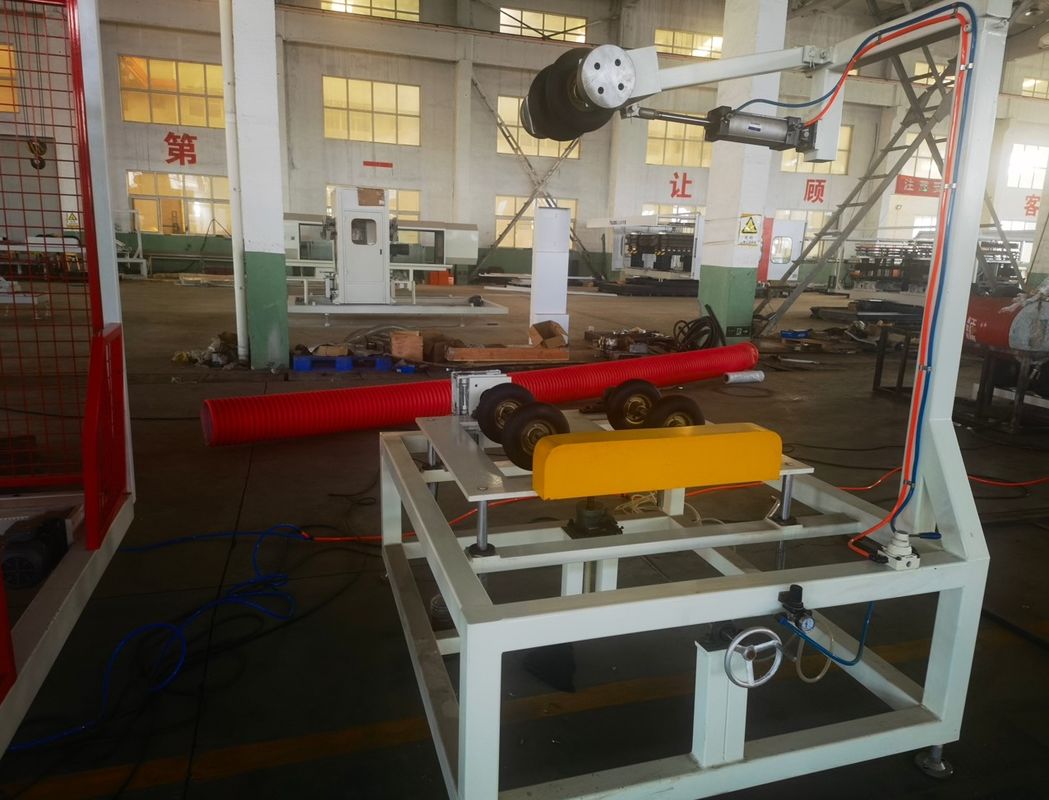 Customizable Double Wall Corrugated Pipe Extrusion Line For Wire And Cable Pipe Exturding Machine