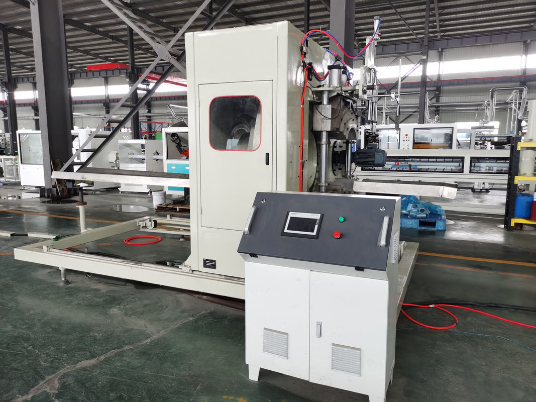 Low Energy Consumption High Speed Double Wall Corrugated Pipe Extrusion Line For Exturding Machine Processing Type