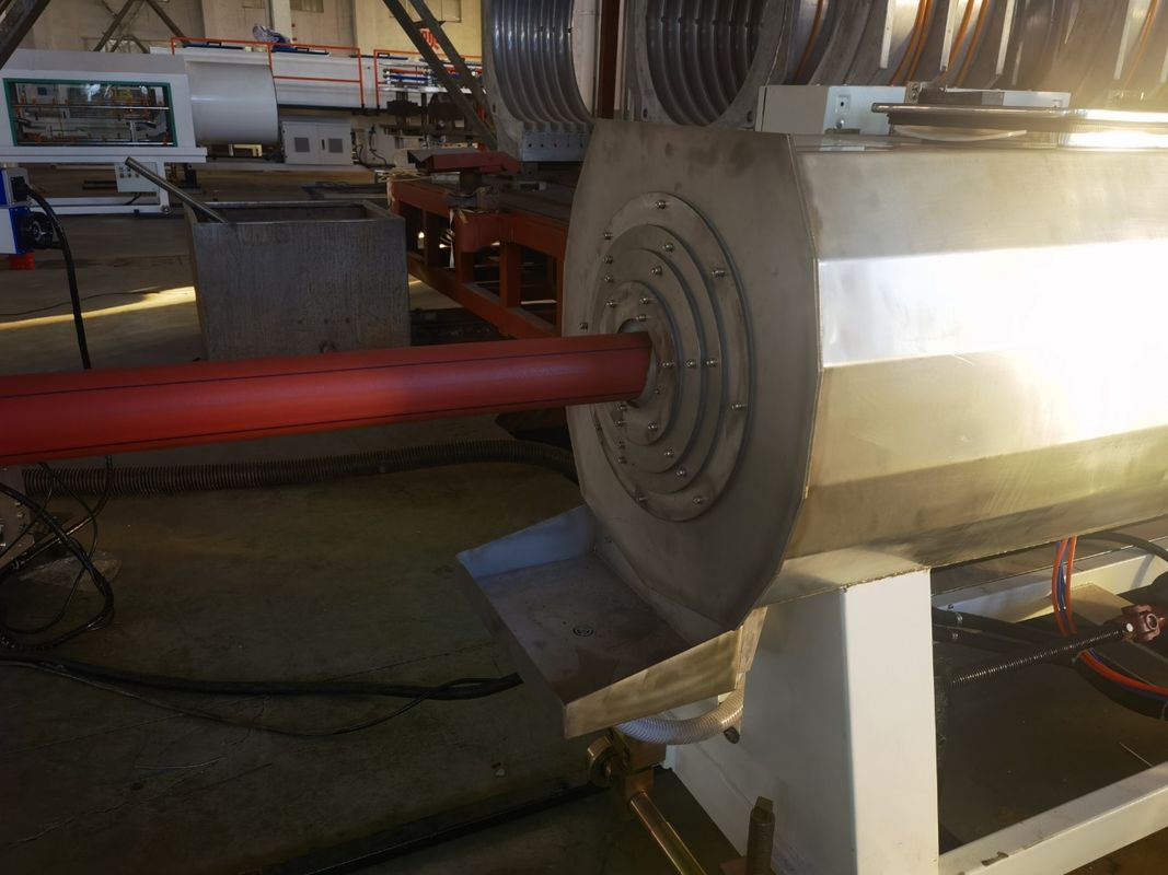 PLC Controlled Solid Wall Hdpe Pipe Extrusion Line For Versatile And Customizable Solutions