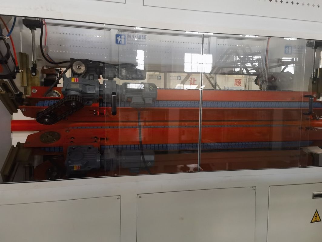 Single-screw HDPE Pipe Extrusion Line With 38CrMoAl Screw Material And Water Cooling Method