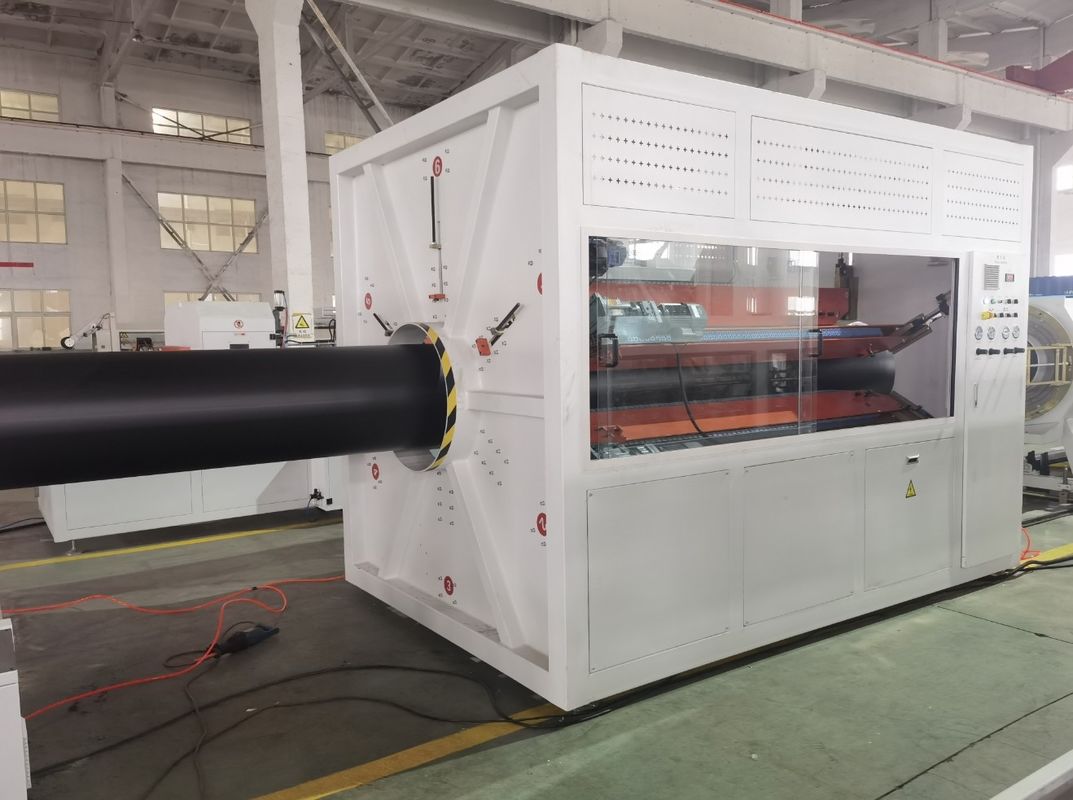 HDPE PP Pipe Solid Wall Extrusion Line For Single-screw Extrusion Of Durable And Strong Pipes
