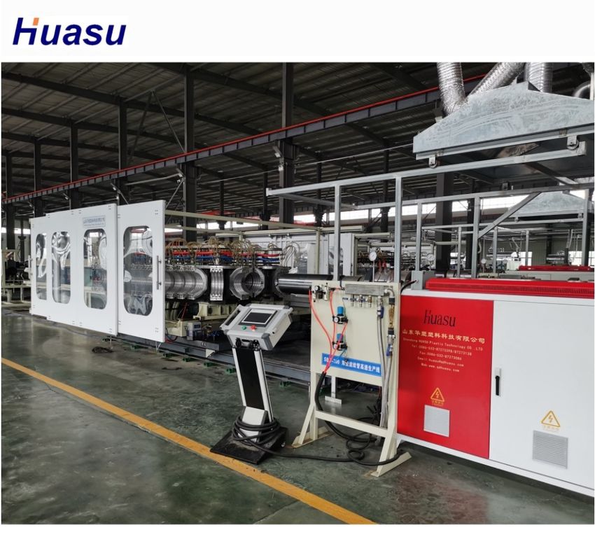 Automated Double Wall Corrugation Pipe Machine For High Capacity Production