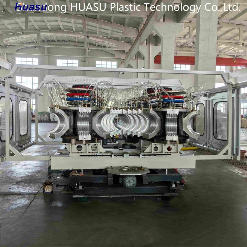 32-800mm Double Wall Corrugated Pipe Machine with 500-2000Kg/H Output and Siemens PLC System