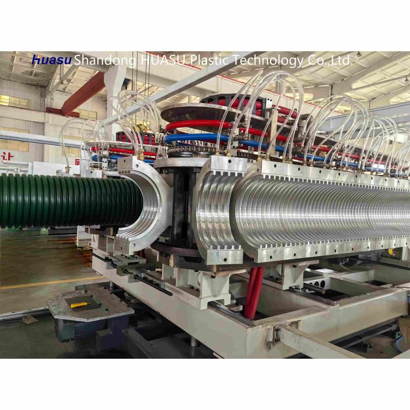 High Output 500-2000Kg/H PVC Pipe Extrusion Line with 32-1600mm Pipe Diameter and Conical Double Screw Extruder