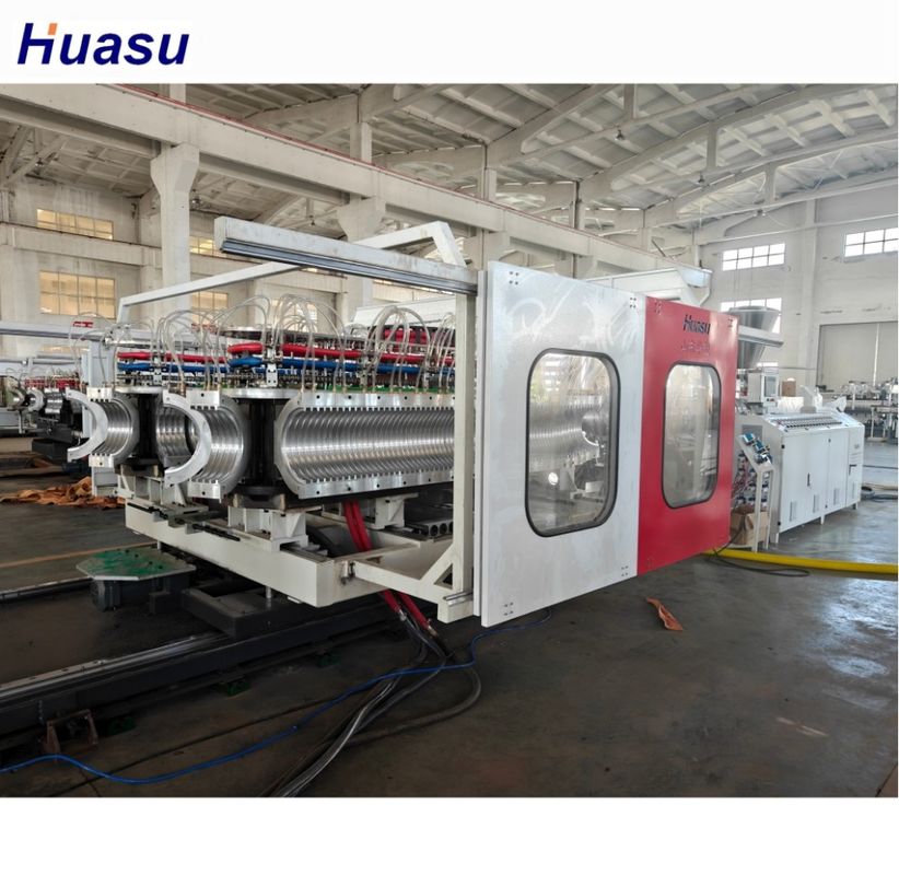 Customizable PVC Corrugated Pipe Making Machine For PVC Material Production