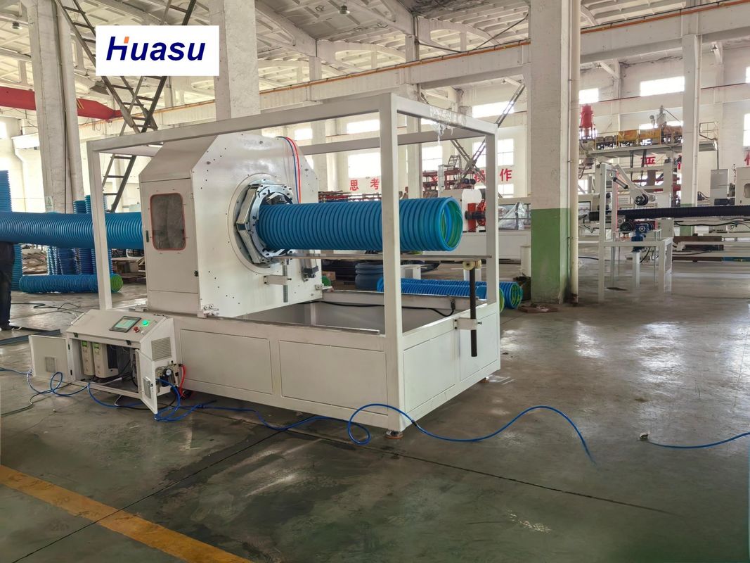 Plastic Corrugated Pipe Extrusion Line with 32-1600mm Pipe Diameter Featuring Siemens PLC System and High-Efficiency Cooling