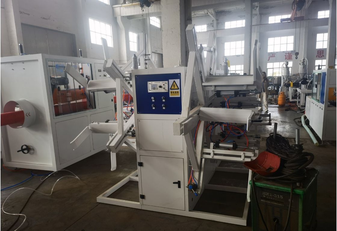 Customizable Double Wall Corrugated Pipe Extrusion Line For Sewage 40cr Casting Mold Material