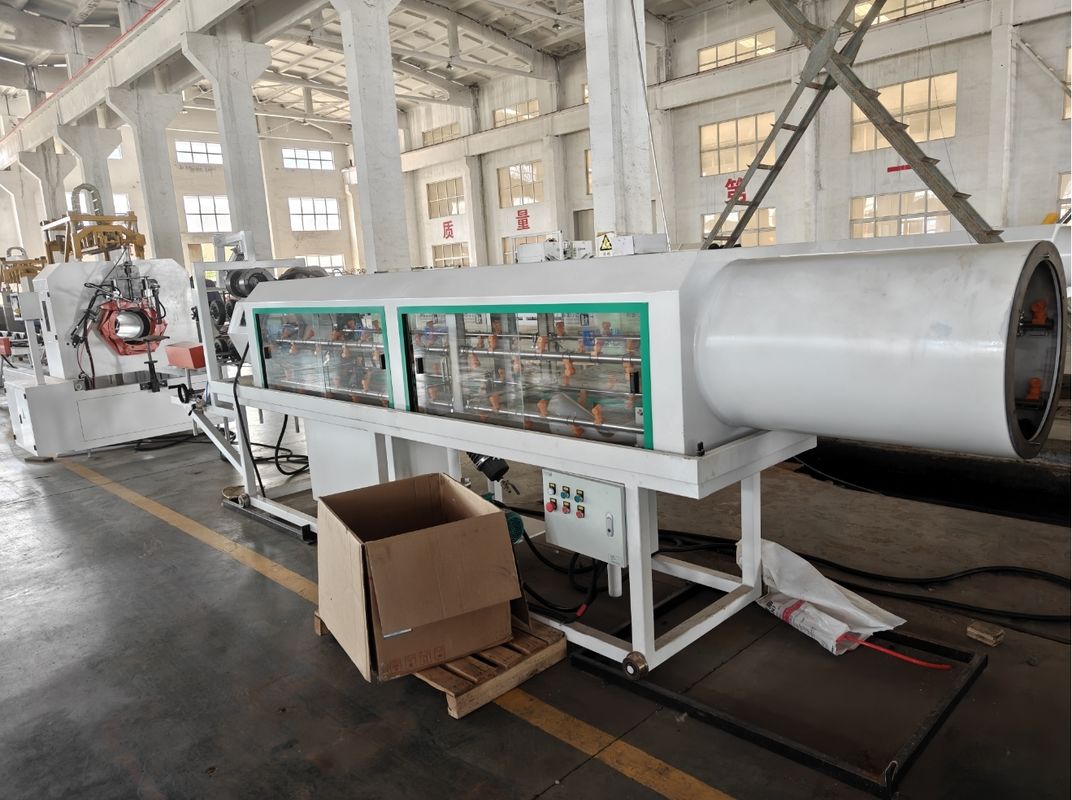 Customizable Double Wall Corrugated Pipe Extrusion Line With Aluminium Alloy Mould Material And Schneider Contactor