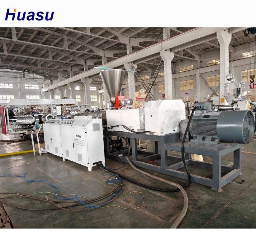Aluminium Alloy Mould Double Wall Corrugated Pipe Production Line For Durable Pipe Extrusion