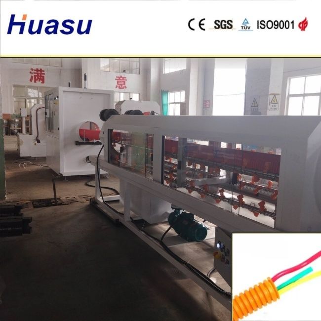 High Productivity Energy Saving Automatic DWC Pipe Extrusion Line for Double Wall Corrugated Pipe Production