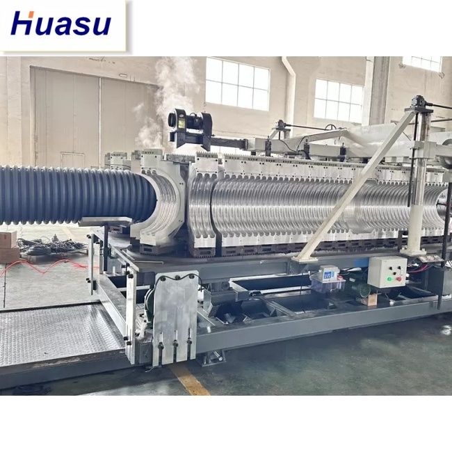 PLC Corrugated Pipe Extrusion Line for 32-1600mm Double Wall Pipes
