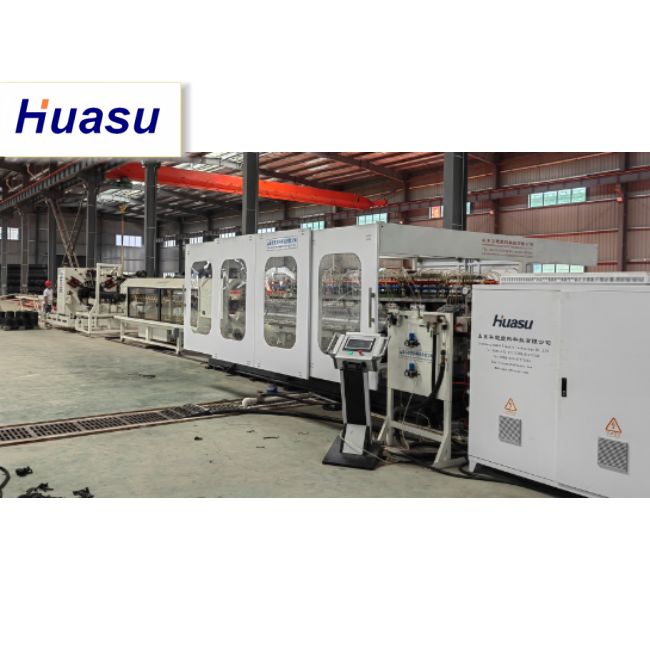 Double Wall Corrugated Pipe Extrusion Line with 32-1600mm Cutting Diameter, Siemens PLC Control, and Online Belling for PVC/PE/MPP/PA/HDPE Pipes
