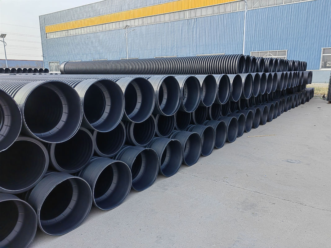 Advanced Single-screw Double Wall Corrugated Pipe Extrusion Line with Siemens/Schneider Main Electrics