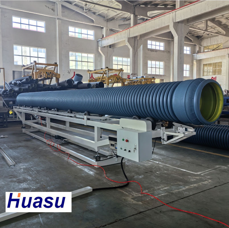 Cooling Method Water Cooling Corrugated Pipe Extrusion Line for Customized Production