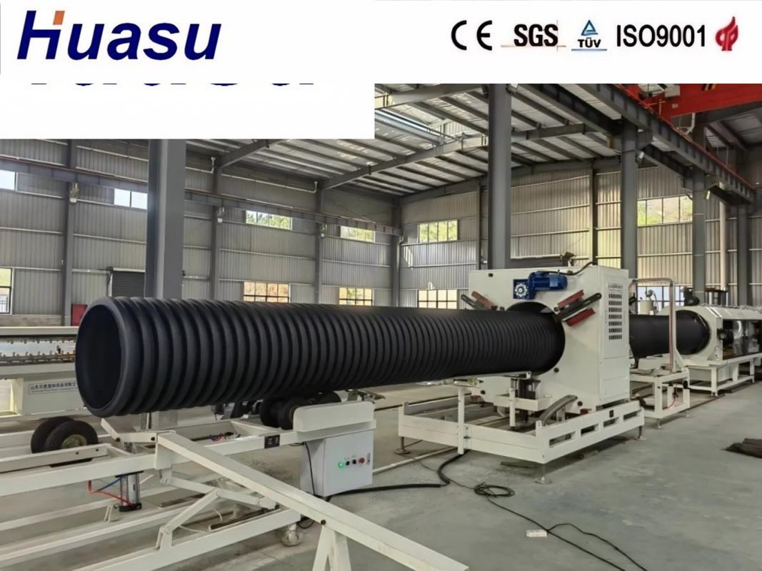 Low Cost DWC Pipe Extrusion Line with Water Cooling System and Competitive Price for High Productivity