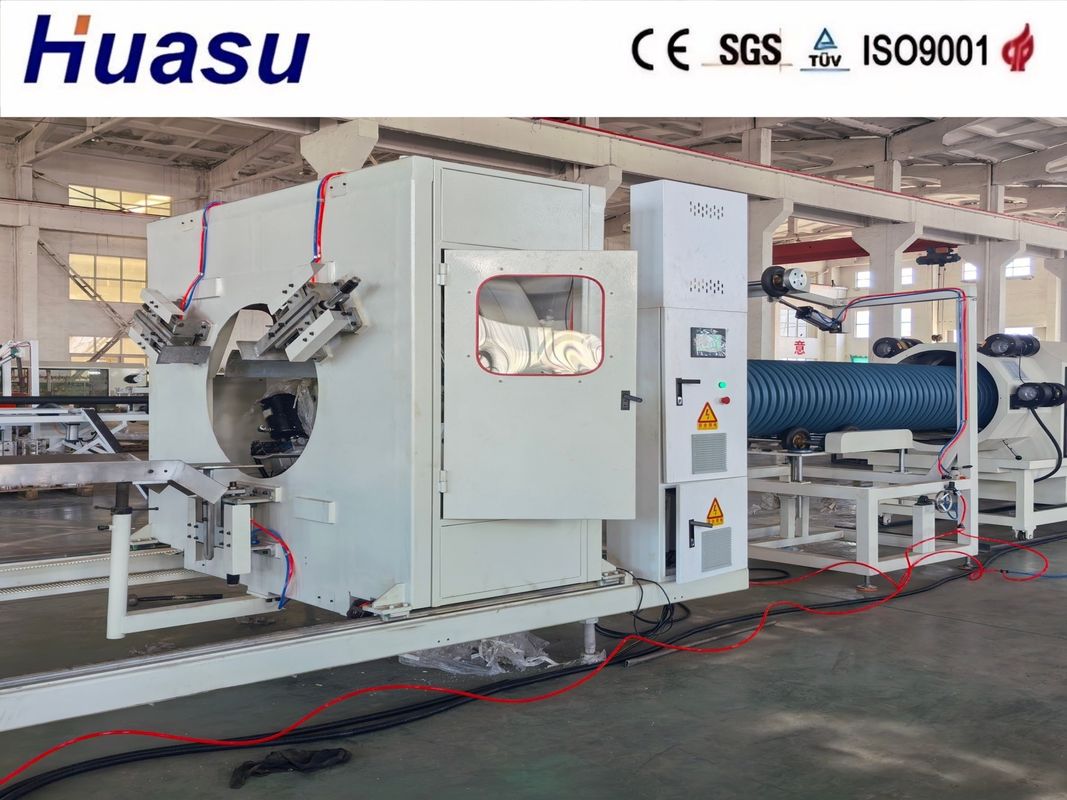 High Productivity Double Wall Corrugated Pipe Extrusion Line with Competitive Price and Energy Saving