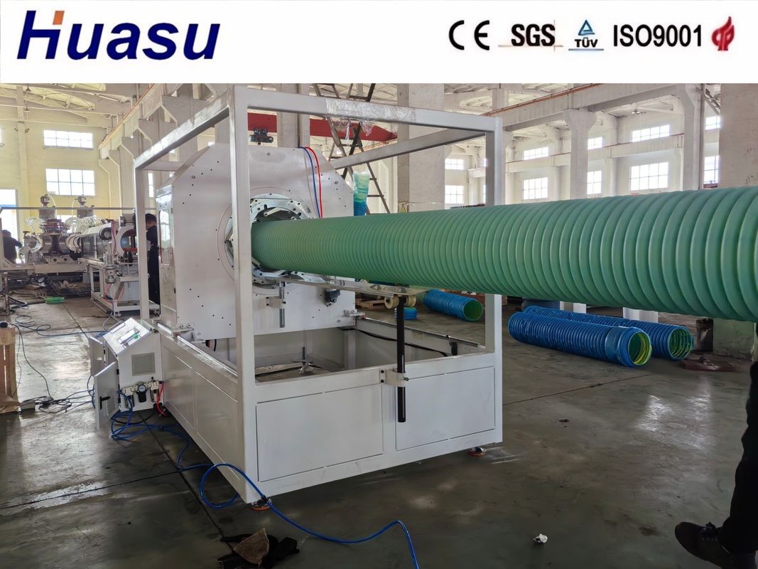Double Wall Corrugated Pipe Extrusion Line 32-1600mm PVC PE MPP