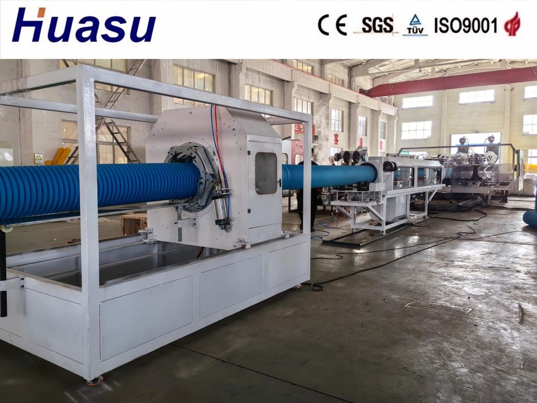 High Productivity PE DWC Pipe Extrusion Line For Max Output Of 60-2000 Kg/h Boost Your Pipe Production Line