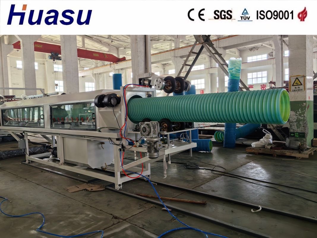 High Productivity PE DWC Pipe Extrusion Line For Max Output Of 60-2000 Kg/h Boost Your Pipe Production Line