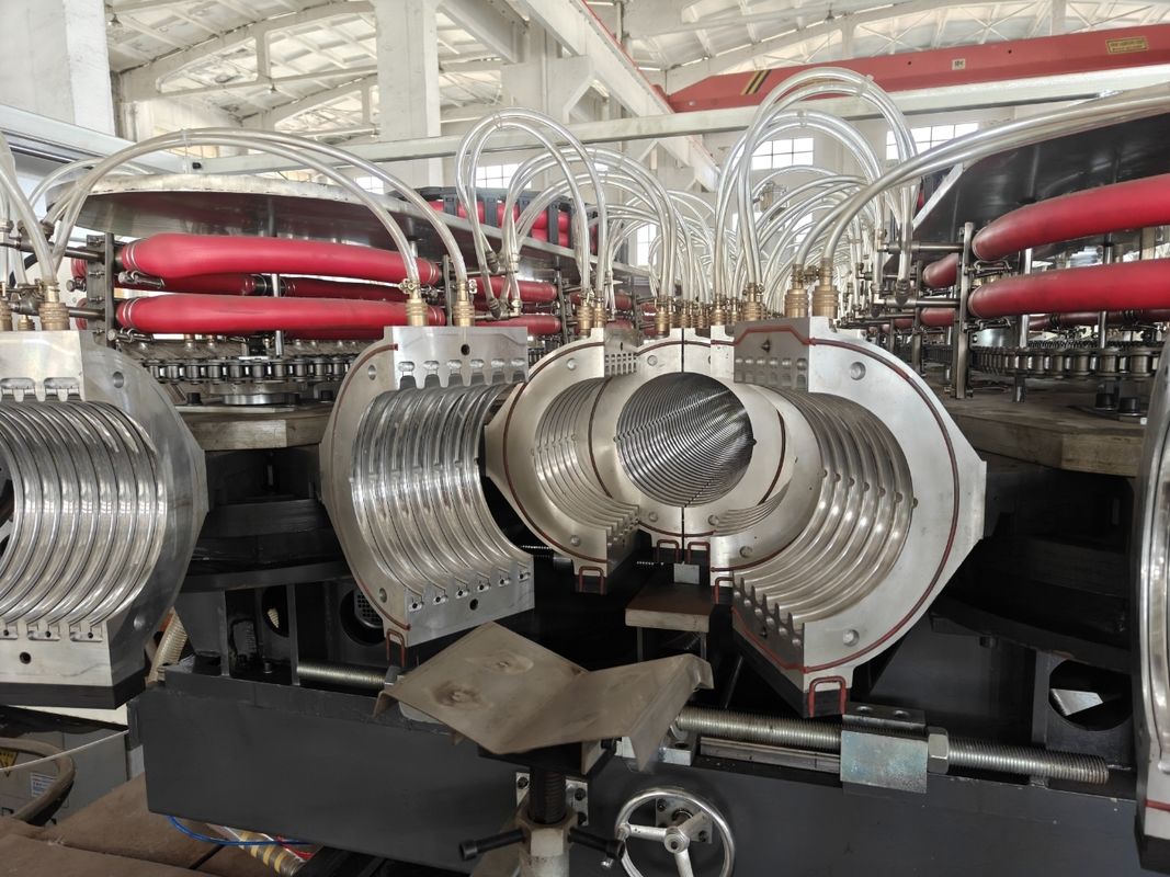 High-Efficiency Corrugated Pipe Extrusion Line with PLC Control System and Modular Die-Head Design