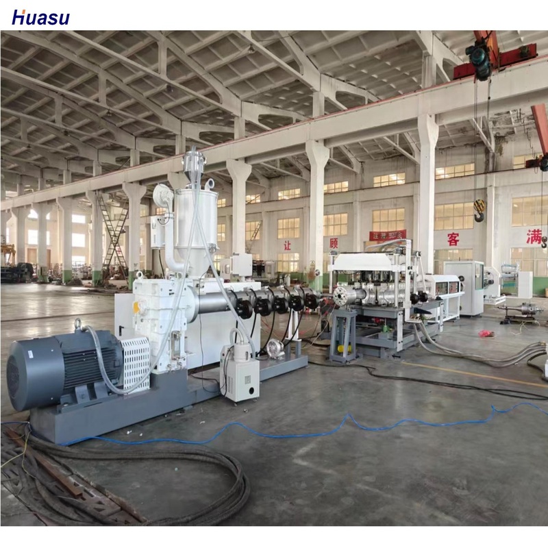 Single Wall Corrugated Pipe Extrusion Line with 220-440V Voltage 15m/min Max Output Speed and 75-250mm Specification