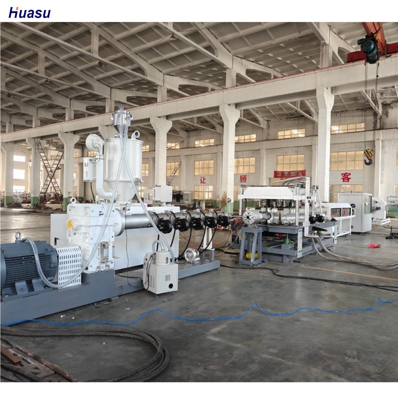 220-440V Voltage 15m/min Max Output Speed Full Intermeshing Single Wall Corrugated Pipe Extrusion Line