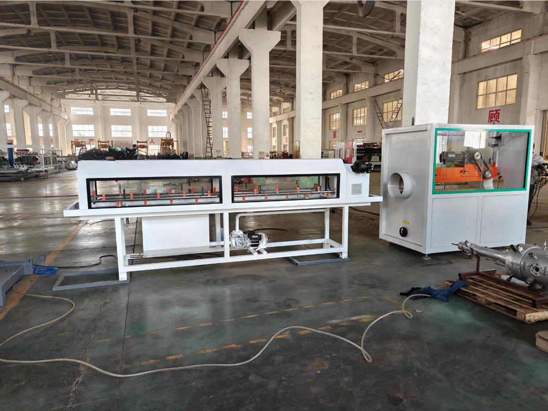 Single Wall Corrugated Pipe Extrusion Line with 38CrMoAlA Barrel Material 15m/min Max Output Speed and 75-250mm Specification