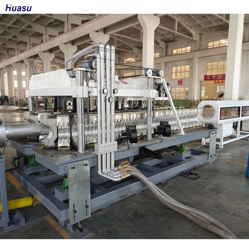 Long-Lasting Corrosion Resistant Single Wall Corrugated Pipe Extrusion Line with 220-440V Voltage