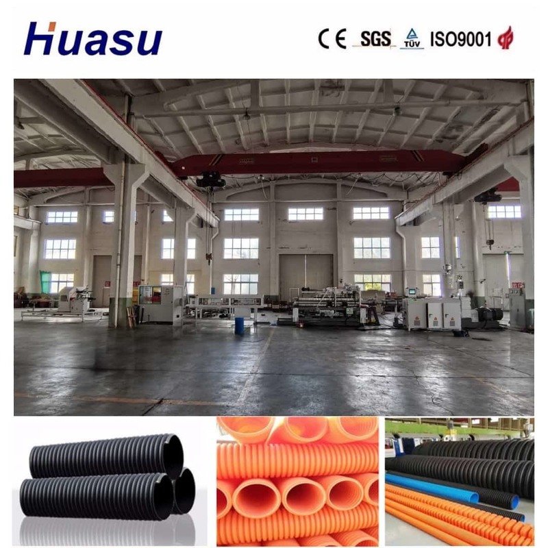 Energy Saving Competitive Price Double Wall Corrugated Pipe Extrusion Line and Plastic Pipe Making Machine